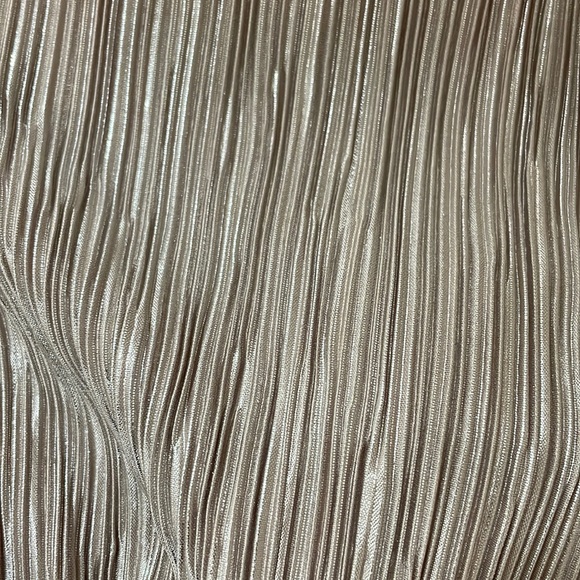 Anthropologie Porridge Pleated
Metallic Jumpsuit - Picture 6 of 7